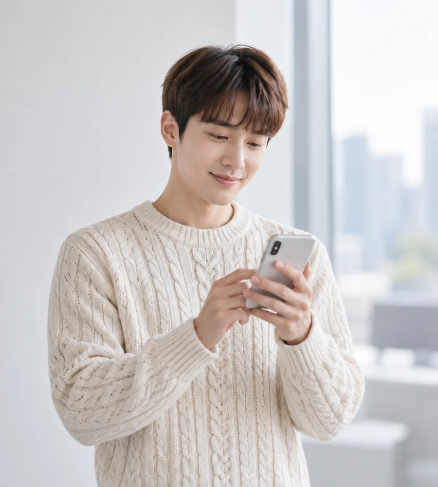 부산 서면 개인돈 일수 상담을 휴대전화로 안내받는 고객