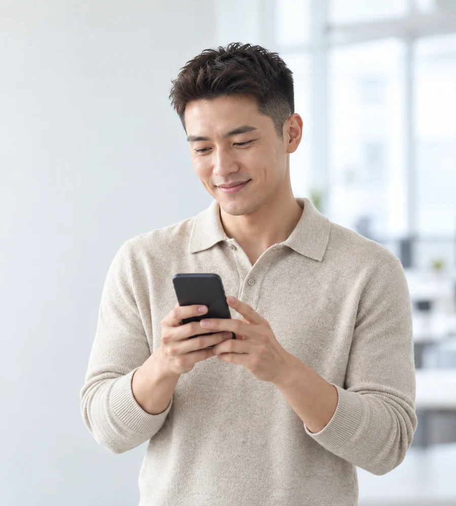 부산 서면 개인돈 일수 상담을 휴대전화로 안내받는 고객