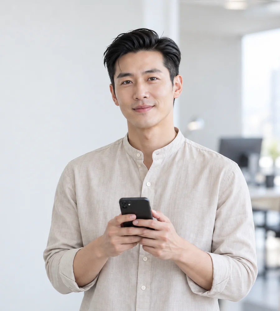 부산 서면 개인돈 일수 상담을 휴대전화로 안내받는 고객